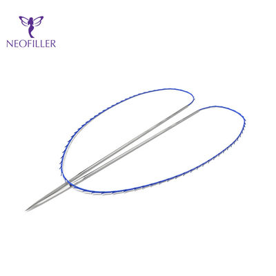 Faden-Aufzug ultra V stumpfes Cannula Pdo 4d 100mm koreanisches PDO Anheben