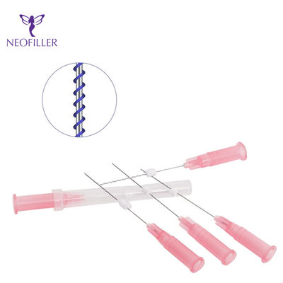 Faden-Aufzug ultra V stumpfes Cannula Pdo 4d 100mm koreanisches PDO Anheben