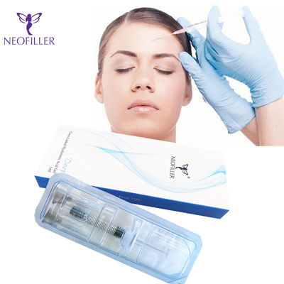 50 ml Hyaluronsäure-Hautfüller zur Faltenentfernung. Kreuzvernetzter Hyaluronsäure-Füller