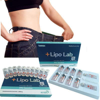 Transparente Body Slimming Lipolyse-Lösung 0,15 cc - 0,2 cc Dauerhafte fettlösende Injektionen