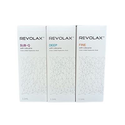 1,1 ml Hautfüllung Revolax Fine Lips Gesichts-Hyaluronsäure-Faltenfüller