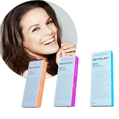 1,1 ml 24 mg/ml Revolax Dermal Filler Feine injizierbare Anti-Aging-Hyaluronsäure