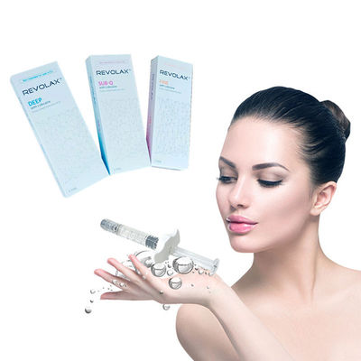 Hyaluronsäure Revolax Subtile Gesichtsfüller 2 x 1 ml für das Gesicht 9–12 Monate