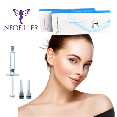 Neofiller 1ml Cross Linked Dermal Filler Hyaluronic Natürlich aussehende Lippeninjektionen 24mg/ml