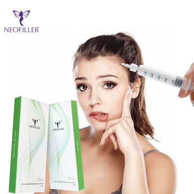 Dermal 24 mg/ml Hyaluron Filler Injection Wangenpolsterung Subtile Lippenverbesserung