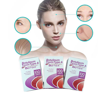 100 Einheiten Face Contourchest Fältchen  für Gesichtsfalten Allergan Botulinum Toxin