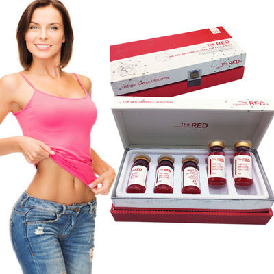 Ppc-Fettspaltungs-Lösung 10ml rote Chin Fat Dissolving Injections