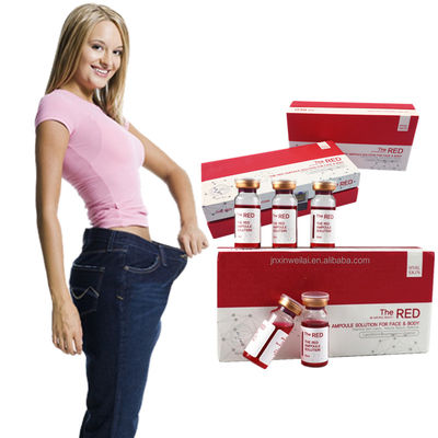 Ppc-Fettspaltungs-Lösung 10ml rote Chin Fat Dissolving Injections