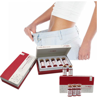 Die rote Fettspaltungs-Lösungs-fetten Auflösungseinspritzungen Kybella 10Ml/Vial