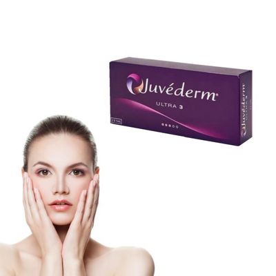 Transparenter 2 ml Juvederm Dermal Filler Injizierbare Hyaluronsäure für feine Linien