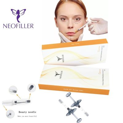 1 ml 2 ml Hyaluron-Lippenfüller Nachpflege Nasenlippen-Hyaluronsäure-Injektions-Hautfüller