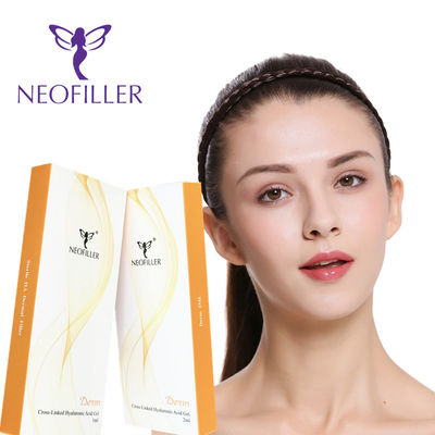1 ml 2 ml Hyaluron-Lippenfüller Nachpflege Nasenlippen-Hyaluronsäure-Injektions-Hautfüller