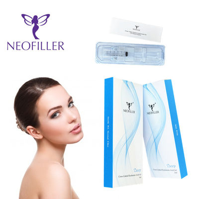 Gel 10 ml Körperlippenvernetzter Hyaluronsäure-Hautfüller 1 ml 2 ml