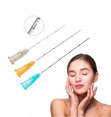 Wegwerf- Mikro-stumpfer Cannula Monoject für Hautfüller 21g 50mm 70mm