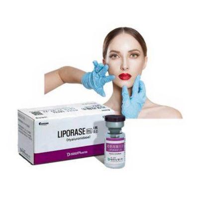 Lyophilisiertes Pulver White Liporase Injection Korea Facial Hyaluronidase Filler Dissolver