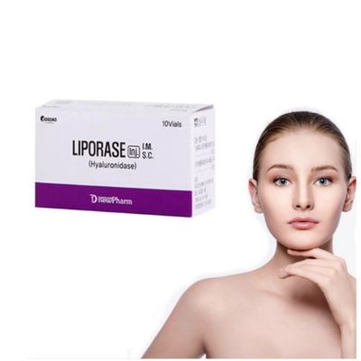 Lyophilisiertes Pulver White Liporase Injection Korea Facial Hyaluronidase Filler Dissolver