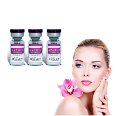 Liporase Inject 1ml Fettauflösende Injektionen Bauchauflösende Hyaluronsäure 10 Fläschchen/Box