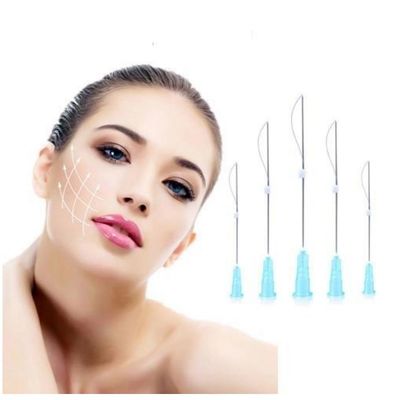 Augenbrauen-Aufzug-Gesichtsbehandlung PCL Pdo, die Monoschraube 30G 25MM des Facelift-4d 6d verlegt