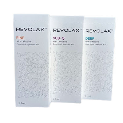 1,1 cc Anti-Aging Injizierbarer Revolax Hautfüller Natürlicher tiefer Hyaluronsäurefüller