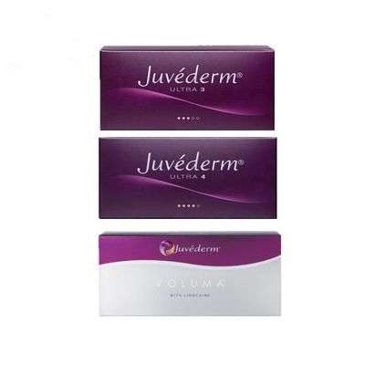 Juvederm Anti-Aging Hyaluronsäure-Füllstoff ultra 4 ultra 3 und Voluma