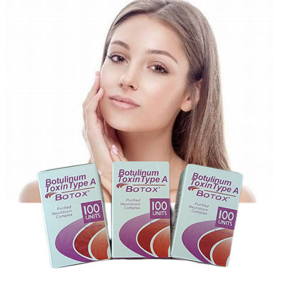 Entfernen von Gesichtslinien Botulinumtoxin 100 Einheiten Allergan