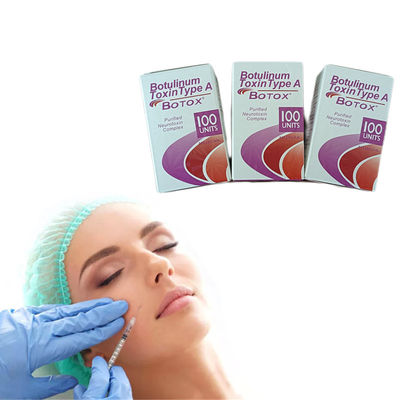 Entfernen von Gesichtslinien Botulinumtoxin 100 Einheiten Allergan