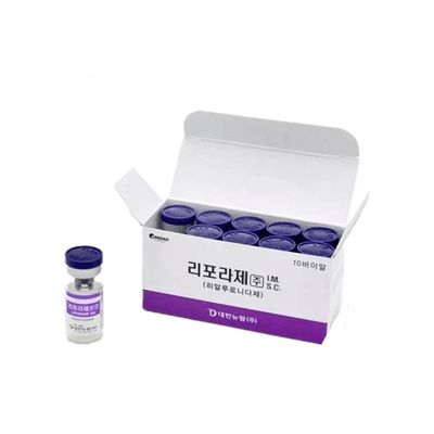 Liporase zerfällt Hyaluronsäure Hautfüllmittel Hyaluronidase Lösung