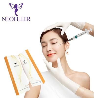 Bequeme Verpackung Sterile Spritze Hyaluronsäure Dermalfiller Injektionen 1ml*2 Spritzen