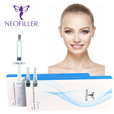 Sterile Spritze Hyaluronsäure Hautfüllmittel 24 mg/ml Konzentration Hypodermische Injektion