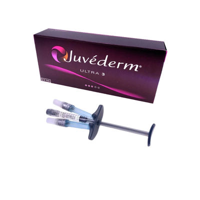 Hyaluronat Gel Injektionen Juvederm Hautfiller Ultra 3 Ultra 4 Voluma für das Gesicht