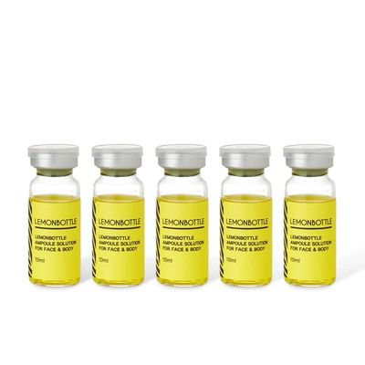 Zitronenflasche Ultimate Lipolyse Lösung zur Fettverringerung 10ml*5 Flaschen Hochkonzentrationsformel