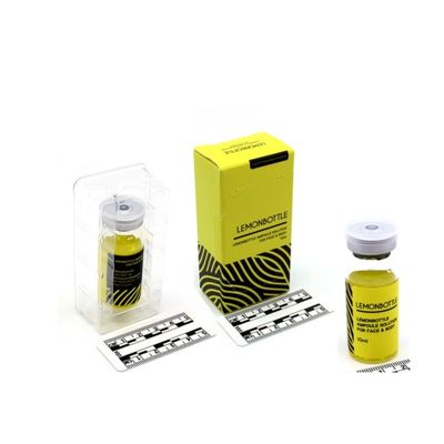 Zitronenflaschenlösung mit hoher Konzentration zur Fettlösung für Injektionen 5 Durchstechflaschen X 10 ml ganzer Körper