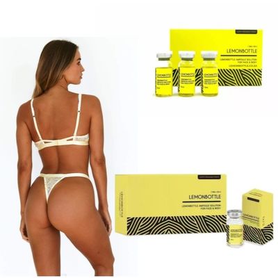 Verkauf Zitrone Flasche Fettlöscher 5X10ml Box Gewichtsverlust Lösung Online