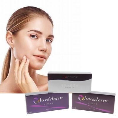Gesichts-Lippe verband Hauthyaluronsäure-Gel füller Juvederm Ultra3 quer