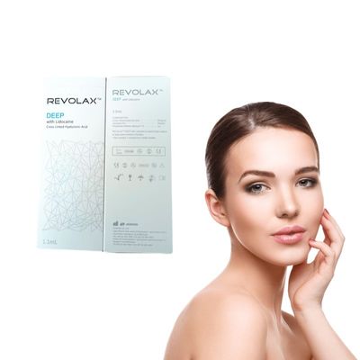 Hyaluronsäure-Hautfüller-Geldstrafe tiefes Subq Revolax 1.1ml für das Glatt machen und das Füllen