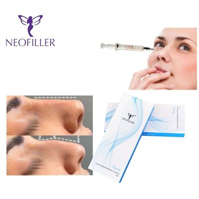 Hochwertiges medizinisches Lippen- und Gesichtsfilter mit Hyaluronsäure 1 ml 2 ml 5 ml