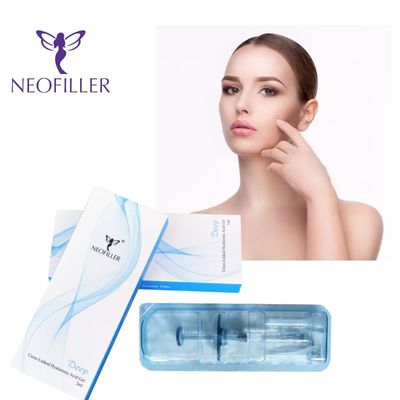 Hochwertiges medizinisches Lippen- und Gesichtsfilter mit Hyaluronsäure 1 ml 2 ml 5 ml