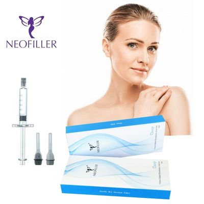 Lagerung bei Raumtemperatur Hyaluronsäure Hautfüllmittel 2 ml für dicke und strahlende Haut