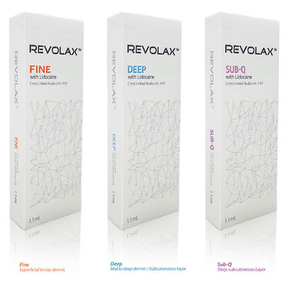 Revolax Dermal Filler 1,1 ml Hyaluronsäure für die Lippen
