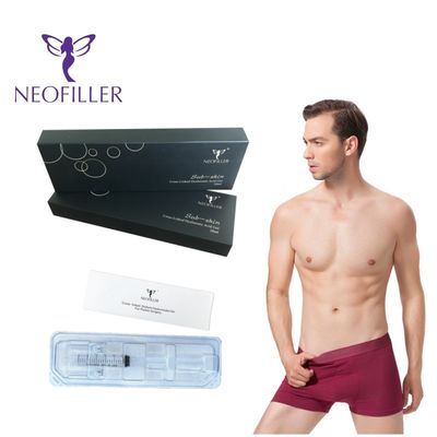 Durchsichtige 24 mg-ml Hyaluronsäure Dermalfiller 5 ml Injektionsgel Hochkonzentration Gesichtsverjüngung Verstärkung