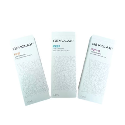 Revolax Dermal Filler Hyaluronsäure für 6-12 Monate Wirkung Geheimnis zu einem natürlichen und jugendlichen Aussehen