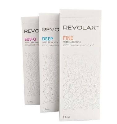 Revolax 1.1 ml Kreuzverknüpfte Hyaluronsäure-Füllung für die Haut