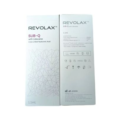 Spritze Revolax Dermal Filler Hyaluronsäure Formel Entdecken Sie das Geheimnis einer jugendlichen Haut