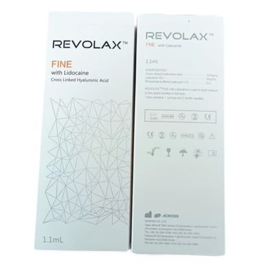 Spritze Revolax Dermal Filler Hyaluronsäure Formel Entdecken Sie das Geheimnis einer jugendlichen Haut