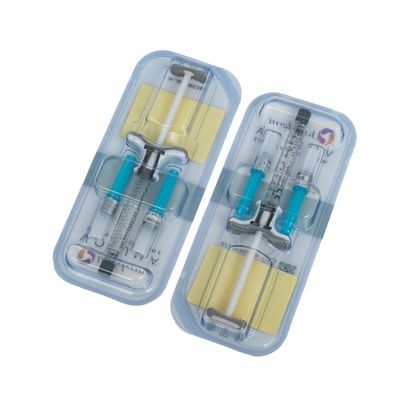 Anti-Aging Juvederm Dermal Filler 2 × 1 ml Verpackung mit Ultra3 Ultra4 Voluma Hyaluronsäure Injektionsgel