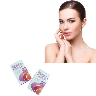 Langlebige 100 Einheiten Allergan reines Botulinumtoxin für 3-6 Monate Dauer und leichte Schmerzen
