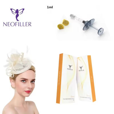 1 ml Hyaluronsäure Dermal Filler Injektionsgel 9-12 Monate Natürliche Verjüngung Gesichtsvergrößerung