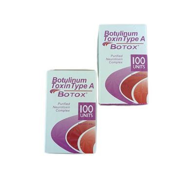 Allergan  100U/Flasche Botulinumtoxinpulver zur Faltenbekämpfung bei 2-8°C Lagerung und Fermentation