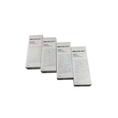 Lang anhaltende Ergebnisse mit Revolax Dermal Filler: 6-12 Monate Wirkungsdauer