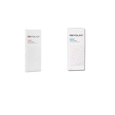 Dermalfiller mit Querschnitt Revolax Dermalfiller Feine tiefe Sub-Q Injektionsformel zur Reduzierung der Gesichtslinie und Volumenwiederherstellung